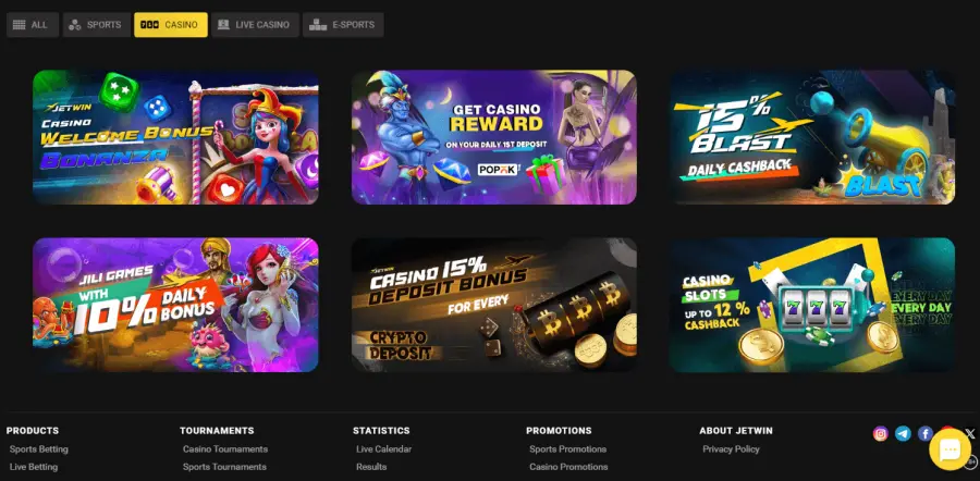 Jetwin casino